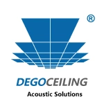 Free Suspension Acoustic Cloud Glass Wool Ceiling Panles