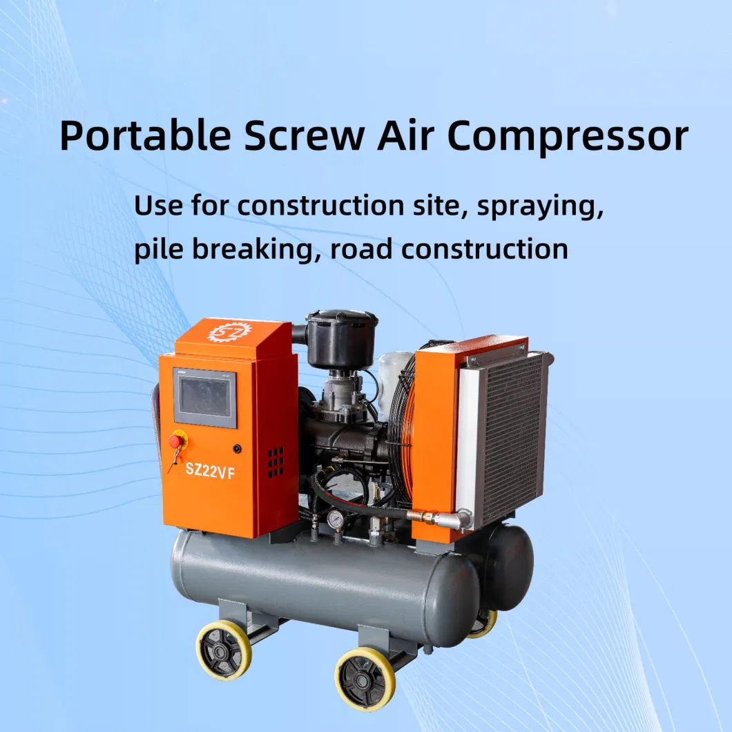 Wholesale Industrial 22kw Compact Direct Driven Electric Portable Small Screw Air Compressor