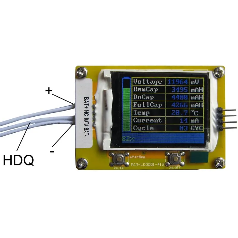 8s 8A PCM BMS for 28.8V 29.6V Li-ion/Lithium/Li-Polymer 24V 25.6V Battery Pack with Hdq or I2c Communication Protocol (PCM-L08S08-953)