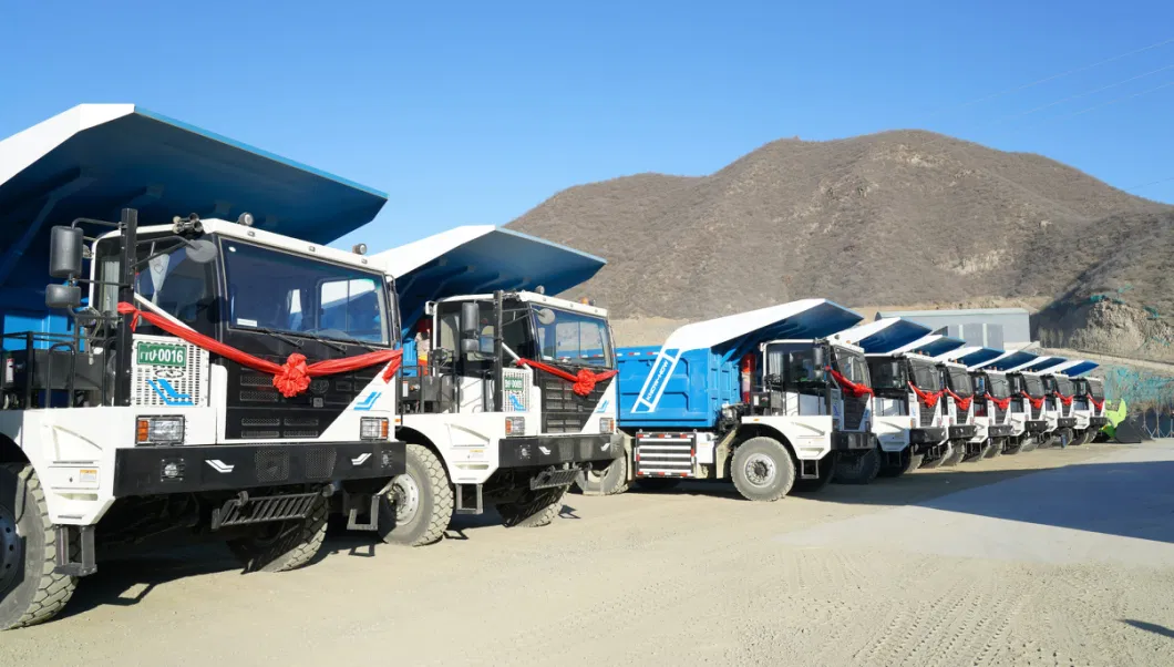 Know-How New Energy Trucks Factory Heavy Truck Mining Tipper in China Nke105D4