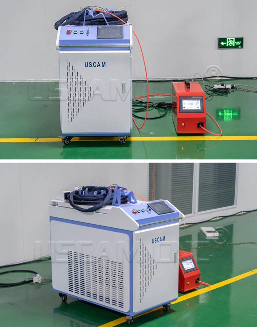 Laser Welding Cleaning Carbon Stainless Steel Potable Mobile Laser Welder for Pipe