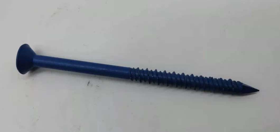 Flat Phs Head Concrete Screw Diamond Point