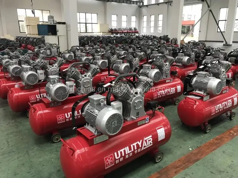 China Big Discount 8bar 7.5kw 170L Small Portable Industrial Piston Air Compressor LV10008A for Sale