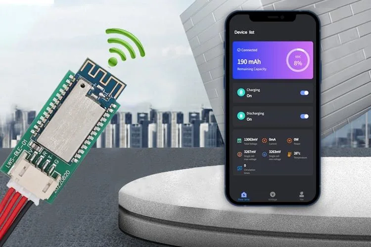 Smart PCM PCB 13s 14s 15s 16s 100A 200A 51.2V BMS with RS232/RS422/RS485/Can/Usart Communication Interface