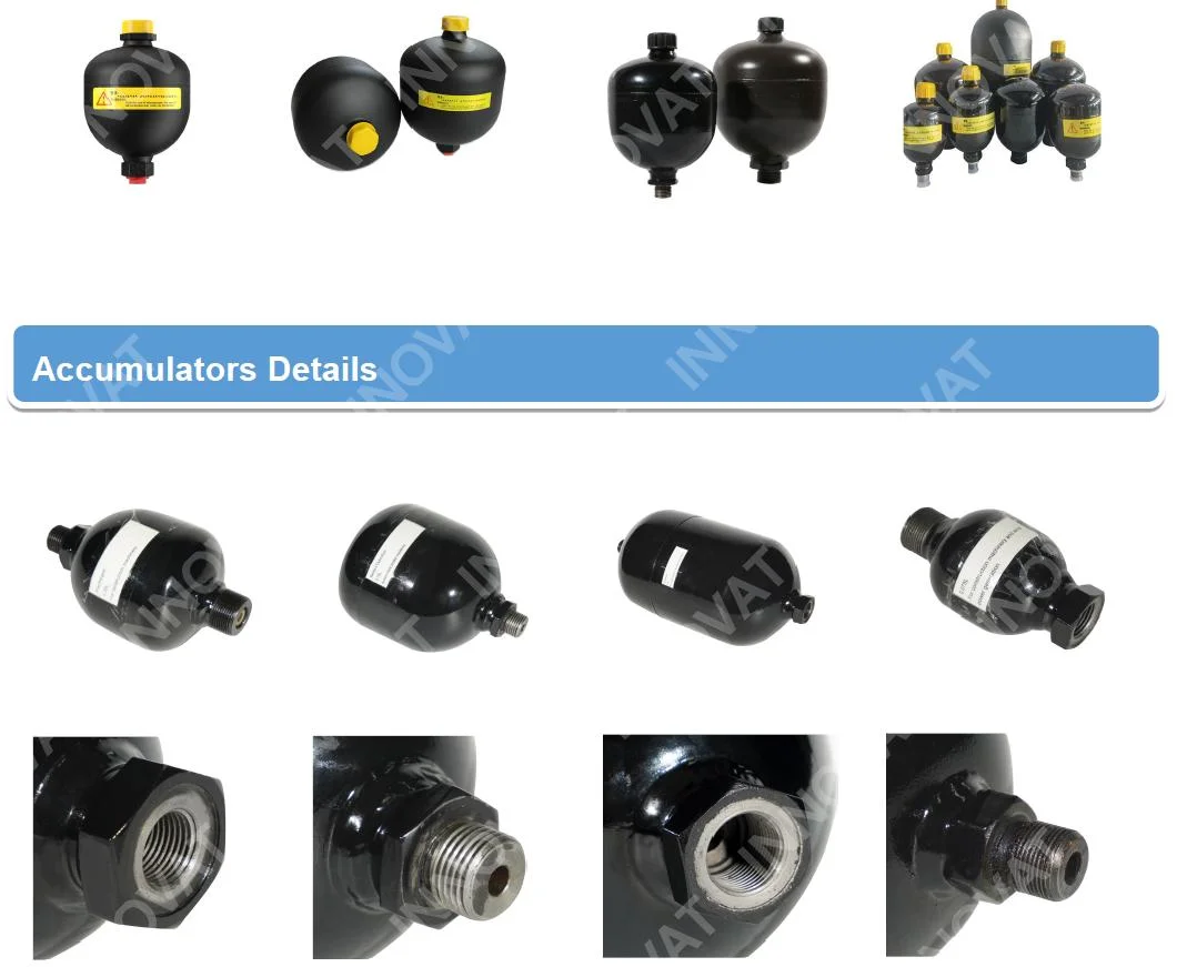 Carbon/Stainless Steel Hydraulic Pressure Diaphragm Accumulator