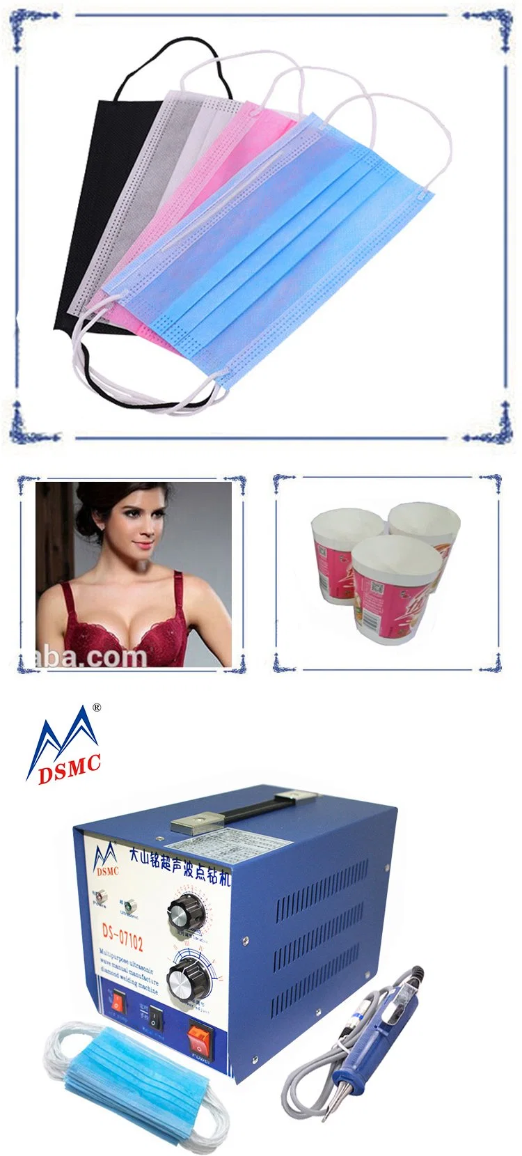 Factory Price Hot Selling Professional Mask Spot Welder Surgical Mask Welding Making Machine