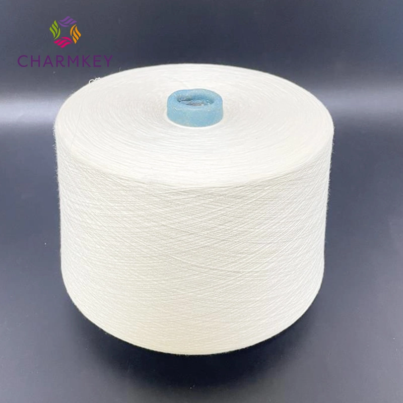 100% Cotton 32s Combed Compact Spin Knitting Raw White Cotton Yarn