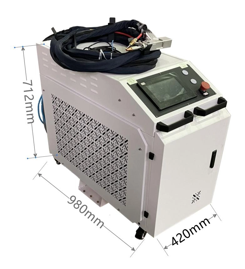 Mini Multi Function 3 in 1 1kw 2kw Stainless Steel Laser Welding Cutting Cleaning Machine Hand Held Household Small Welder Equipment Price