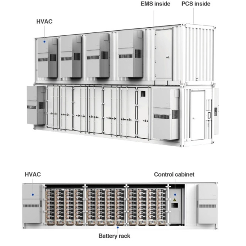 Integrated All-in-One Ess Storage Management System LiFePO4 Battery Smart Bess Solar Wind Renewable Energy System