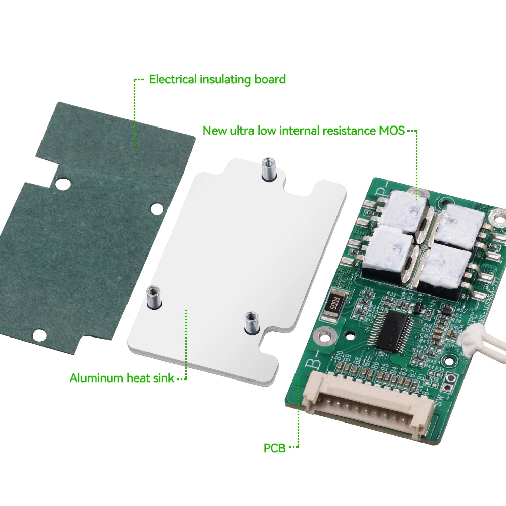 Lws 10s 15A Li-ion LiFePO4 BMS for EV with RS485 Protocol Bluetooth Active Balance