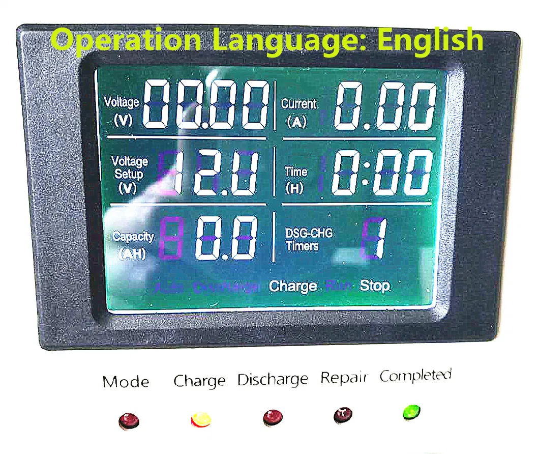 6V 8V 12V 16V Electric Tricycle Battery Charge Discharge Tester