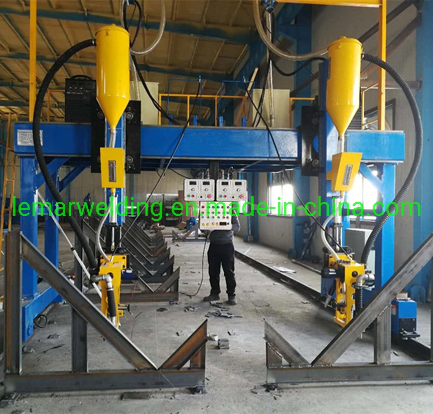 Gantry Longitudinal Welding Machine for Structural Beams 2500mm Height