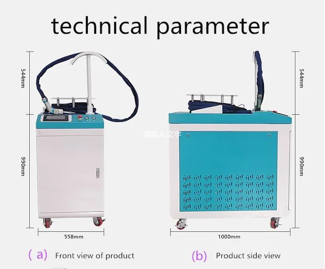 1000W 1500W 2000 Watt Handheld Fiber Laser Welding Machine Welder Stainless Steel