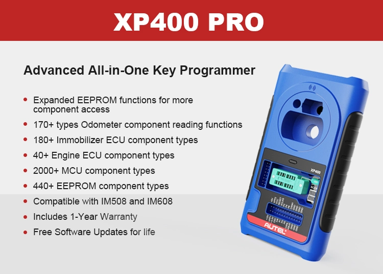 Autel Maxiim Im608 PRO[Im608+XP400 PRO] Key Programming Tool No IP Blocked