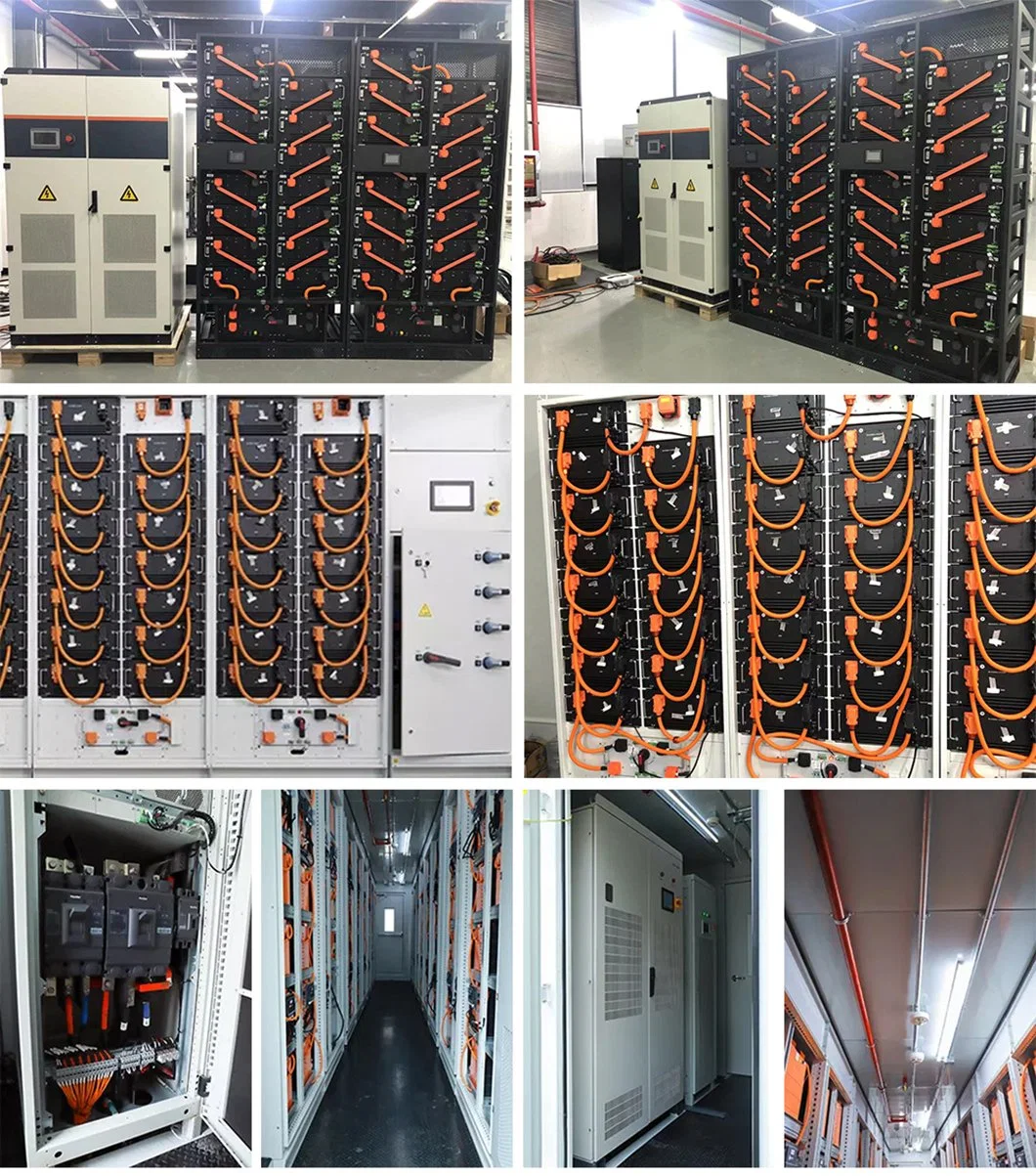 Rack Mounted 51.2V 48V 200ah 300ah 5kwh 10kwh Solar Energy System LiFePO4 Lithium Ion Battery 15 Parallel 16s BMS