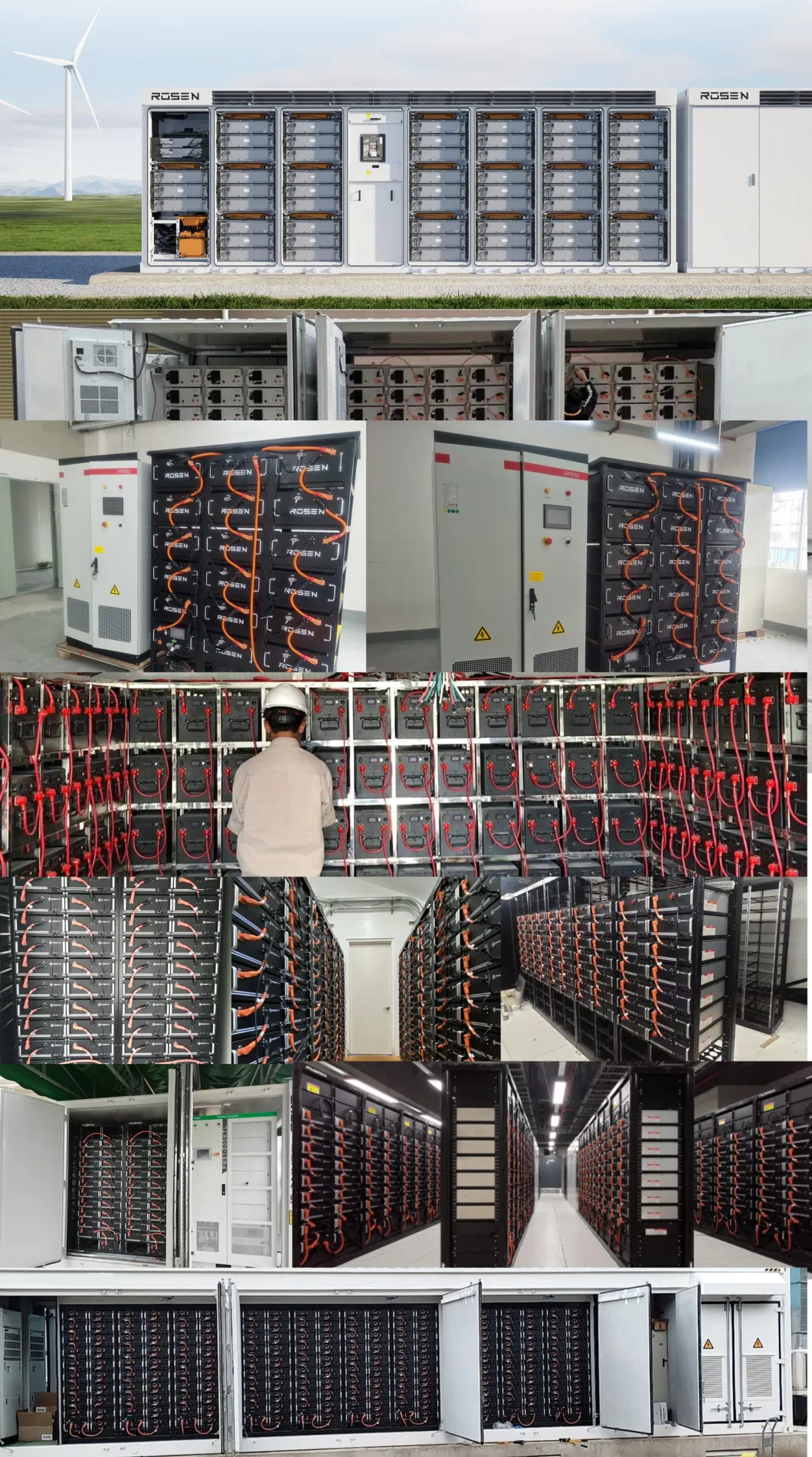 Solar Energy 1mwh Lithium Ion Battery Price LiFePO4 Battery Solar System for Energy Storage System