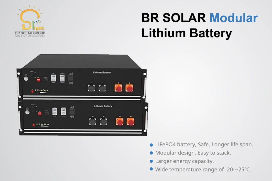 BMS 16s LiFePO4 Lithium Battery Rack 48V 200ah Solar Battery