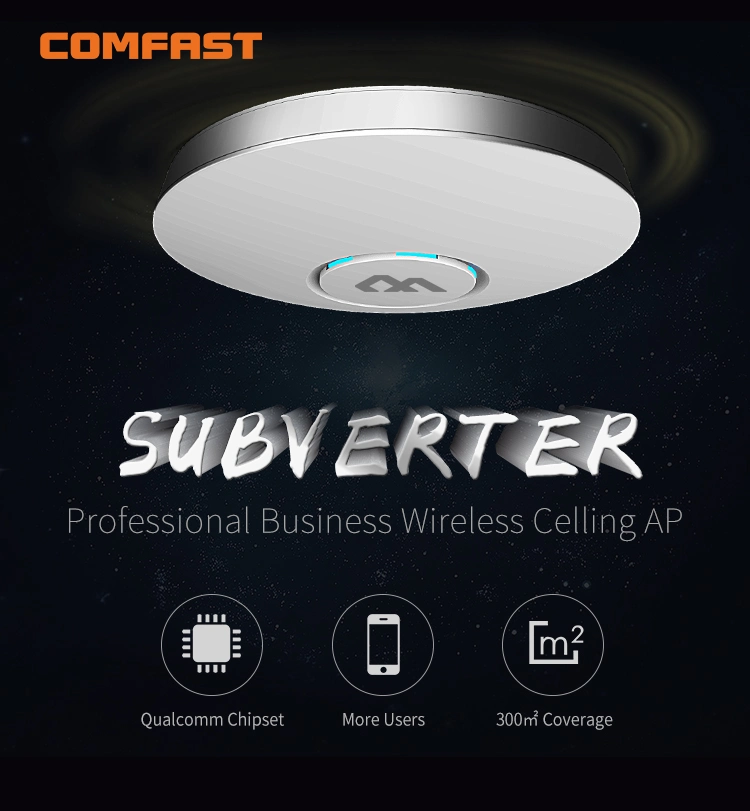 Comfast Built in 2*5dBi Antennas 300Mbps High Power Wireless Ceiling Access Point CF-E320n V2