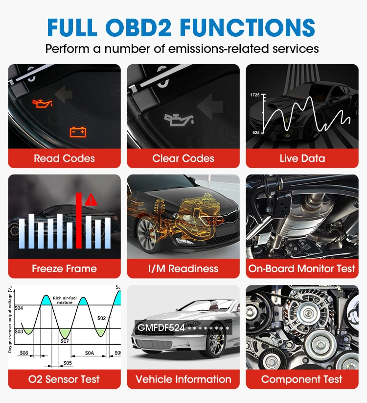 Autel Maxicom Mk808 Diagnostic Tool 7-Inch LCD Touch Screen with Epb/ Sas/ BMS/ DPF Reset Functions