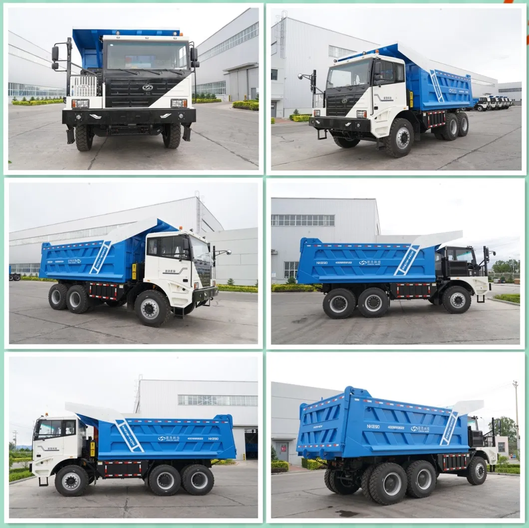 Know-How New Energy Trucks Factory Heavy Truck Mining Tipper in China Nke105D4