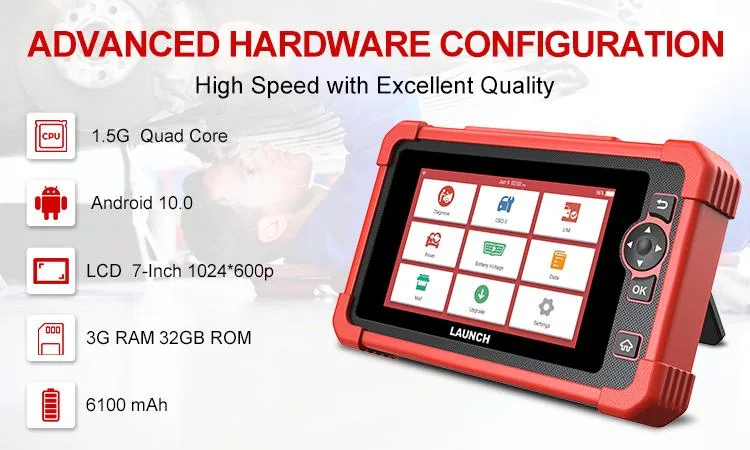 Launch Crp919X 909e Crp909 X Crp909X 3.0 909X with ECU Coding Touch Screen Scanner Automotriz Machine Auto Smart Diagnostic Tool