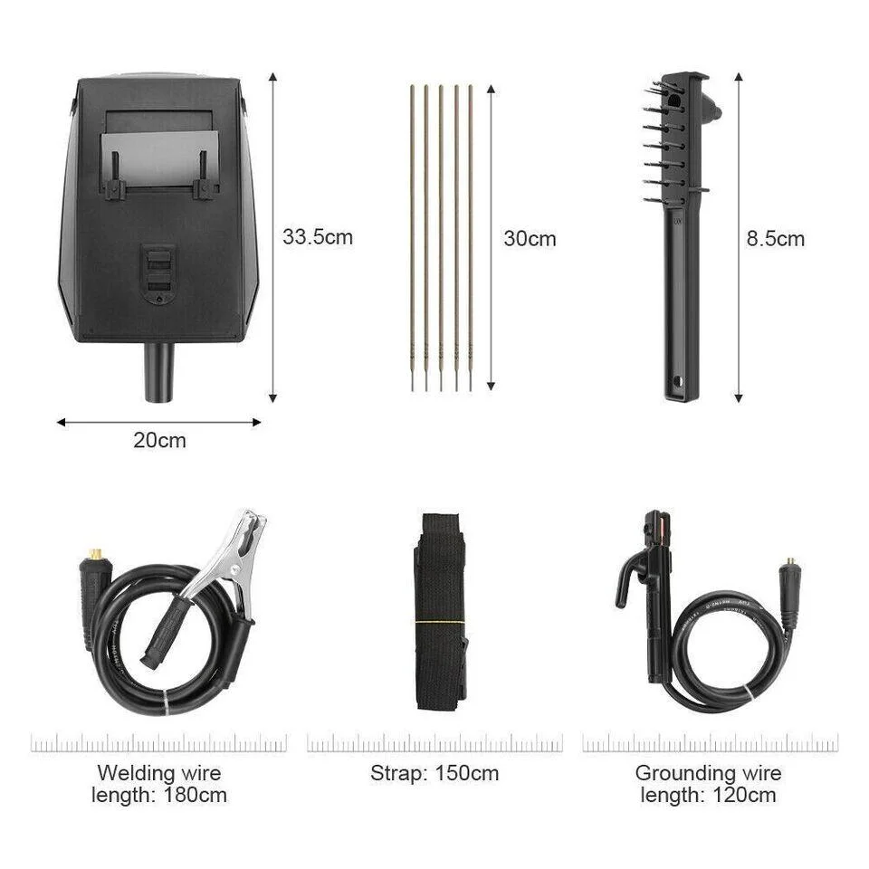 Portable Electric Welder Stick Welding Machine with Mask