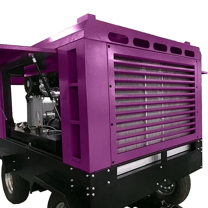 Diesel Air Compressor Screw Small Portable Screw Air Compressor for Sale