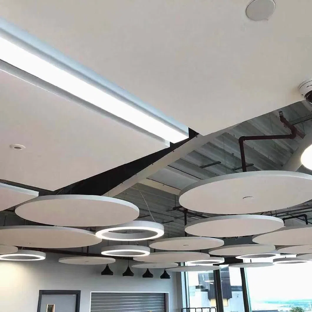 Decorative Sound Absorbing Pane Suspended Acoustic Ceiling Baffle