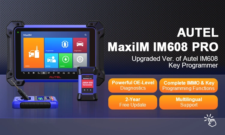 Autel Maxiim Im608 IMMO Key Fob Programming Tool