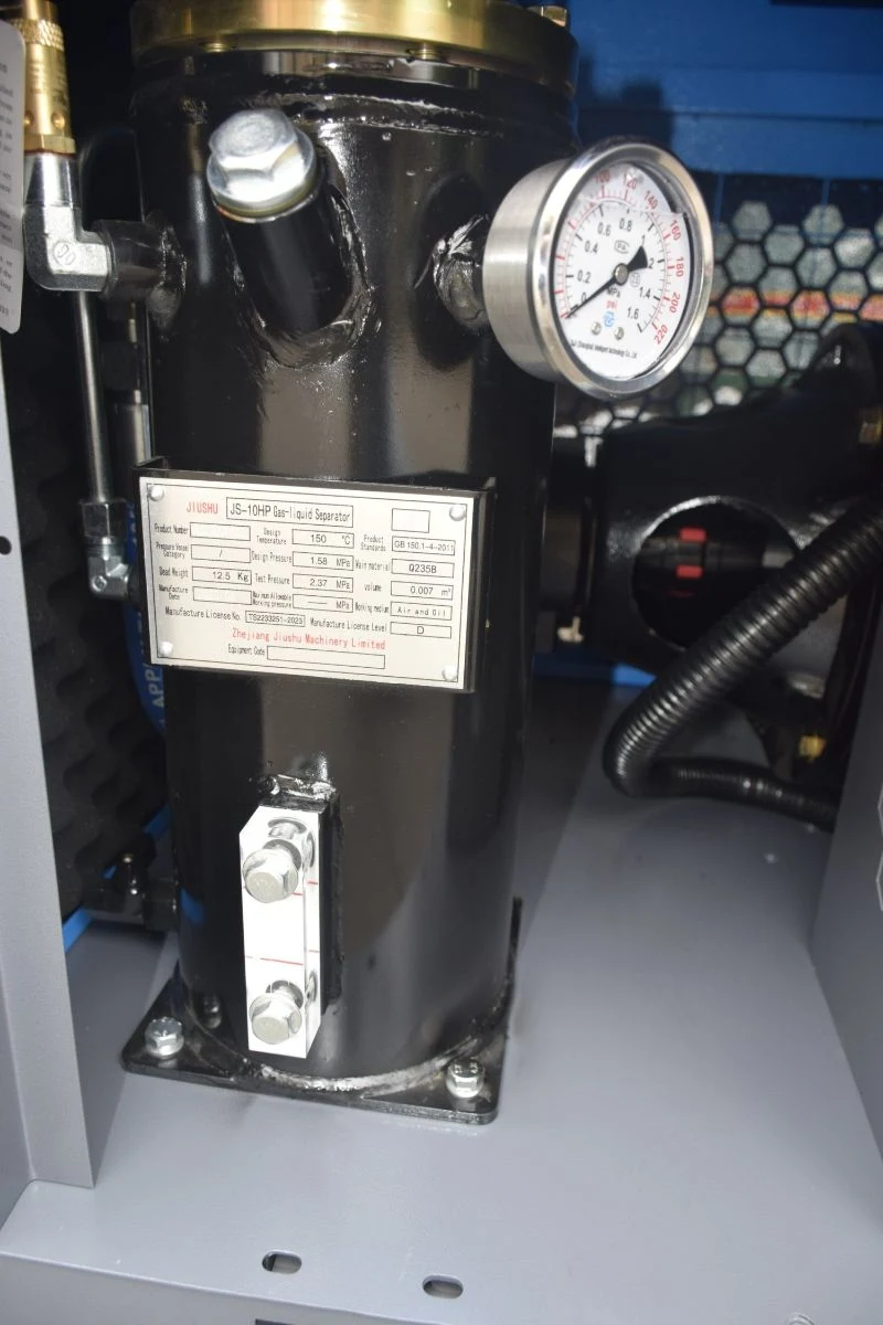 Airstone Small 7.5kw 10HP 8 Bar 10bar 380V 50Hz IP23 Permanent Magnet Inverter Rotary Screw Air Compressor