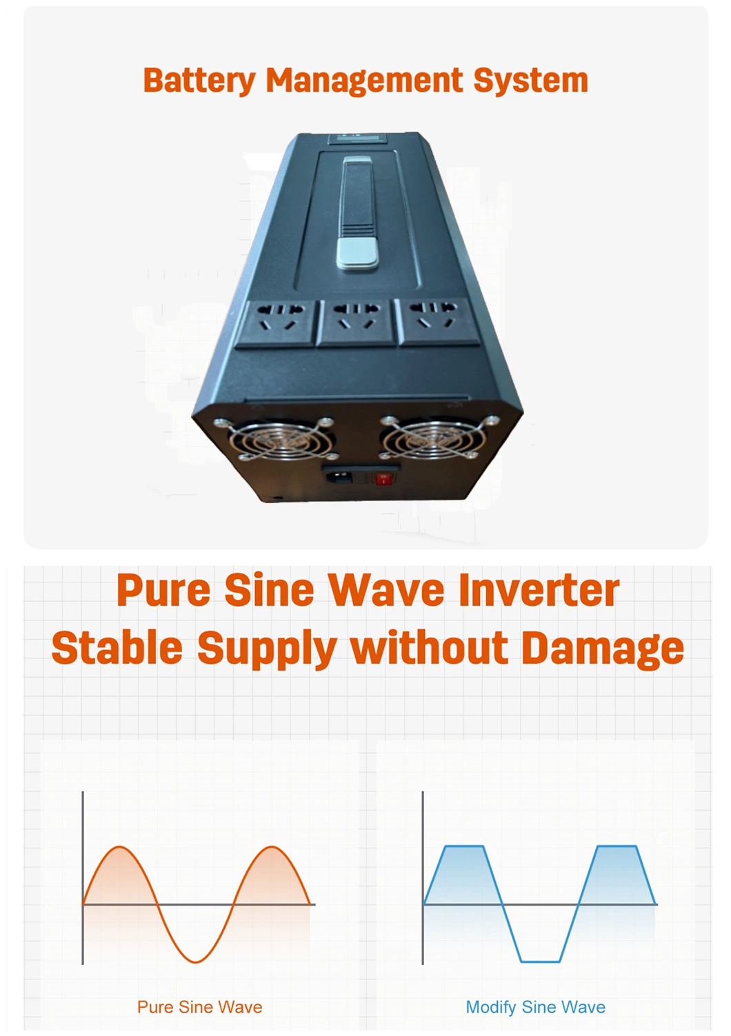 Battery Management System BMS Module High Frequency Online UPS Energy Solar Power System in China