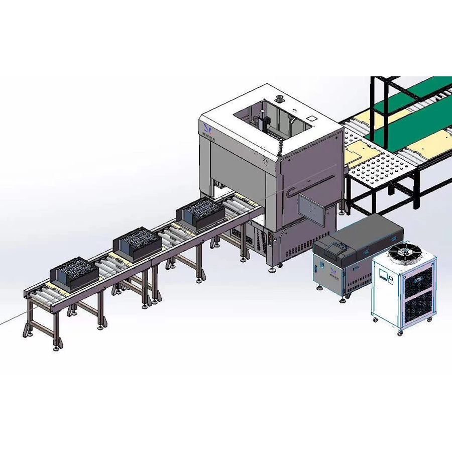 Gantry Table Fiber Laser Welding Machine Welding for Power Battery Module Aluminum Busbar Connecting Piece