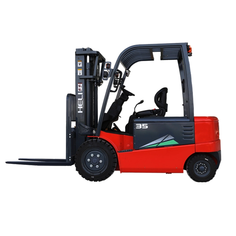 China Best Quality Cpd35 3.5 Ton Electric Forklift with Battery Charger