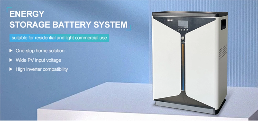 on-Grid Solar Inverter System with Lithium Battery