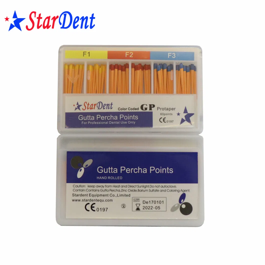 Stardent Gutta Percha Point (F taper) Dental Orthodontic Material