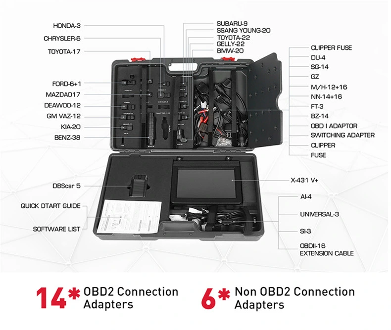 Professional Launch X431 10inch Tablet WiFi Wireless Car Diagnostic Tool