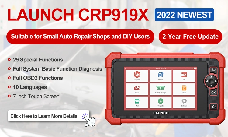 2022 Launch X431 Crp919X ECU Coding Scan Tool