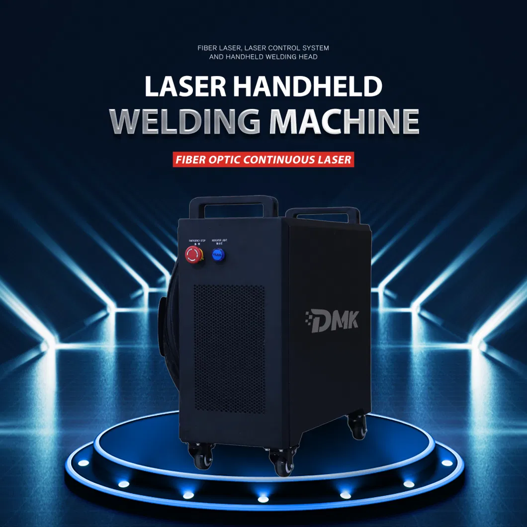 Dmk Factory Direct Sale 1500W Air-Cooling Portable Fiber Laser Welding Machine Mini Handheld Laser Welder for Metal Aluminum Stainless High Precision Weld