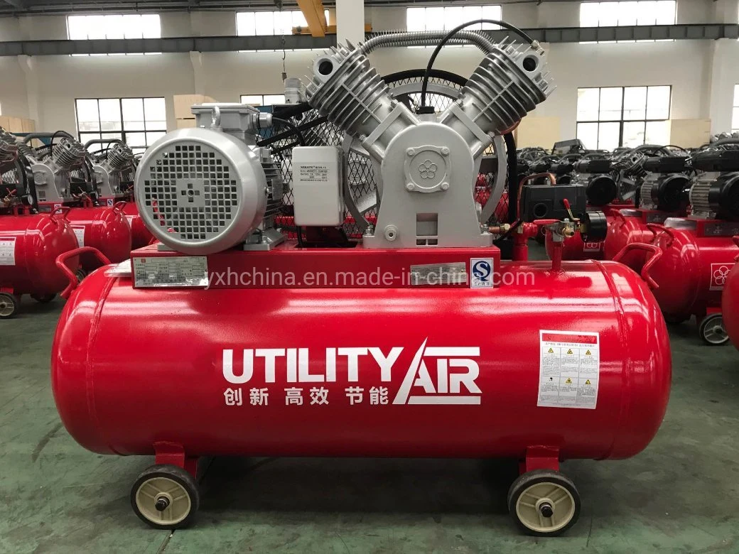 China Big Discount 8bar 7.5kw 170L Small Portable Industrial Piston Air Compressor LV10008A for Sale