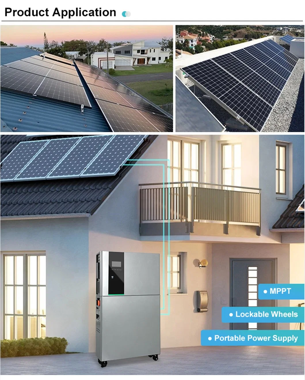 15kw LiFePO4 Battery Residential Solar Lithium Battery and 10kw Solar Energy Battery Inverter