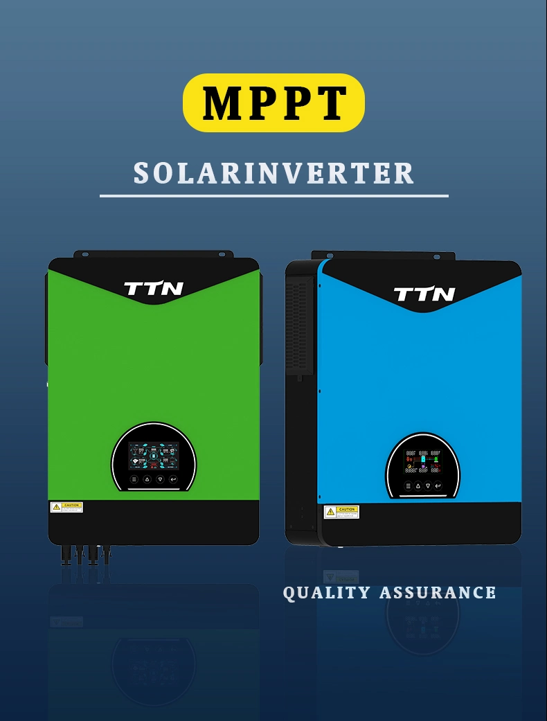 Ttn Solar Energy System Inverter Lithium Battery 98% Efficiency 220/230/240VAC