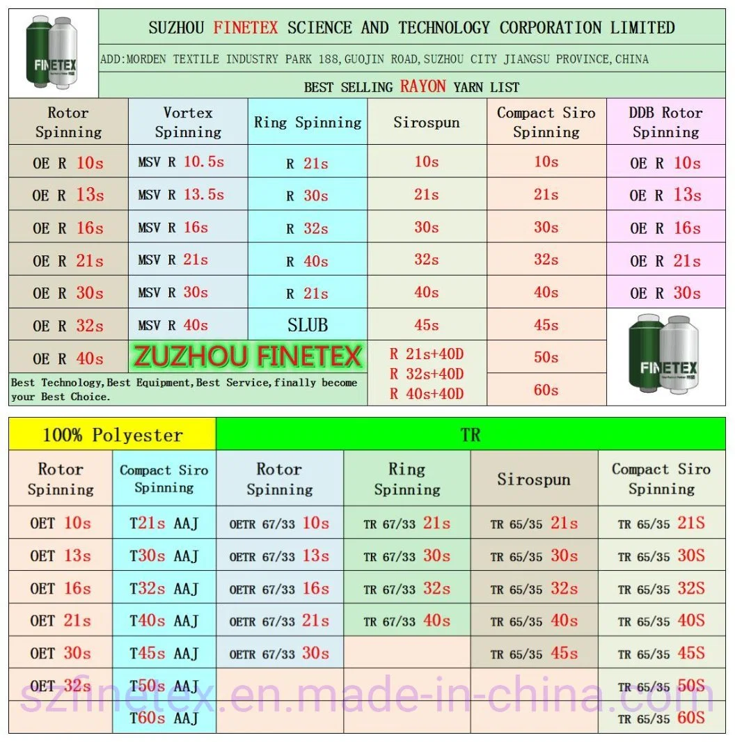 Compact Siro 32s 70% Rayon and 30% Lyocell Blended Yarn