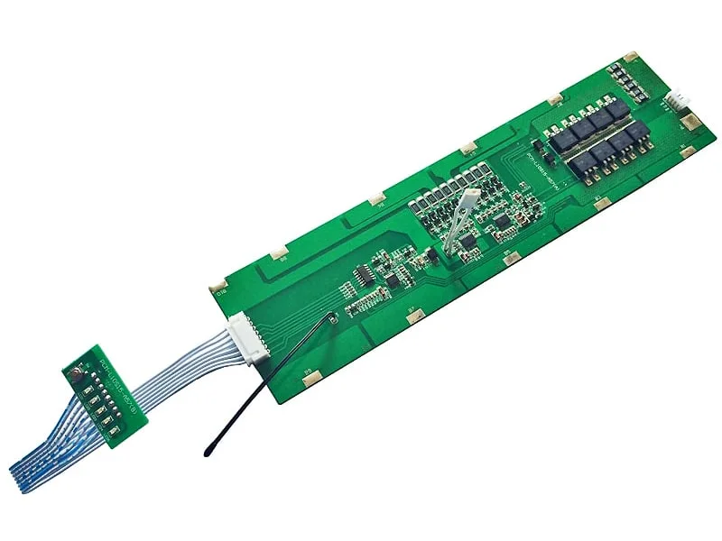 10s 15A PCM BMS for 36V 37V Li-ion/Lithium/ Li-Polymer 30V 32V LiFePO4 Battery Pack with Hdq, I2c Communication Protocol (PCM-L10S15-A57)