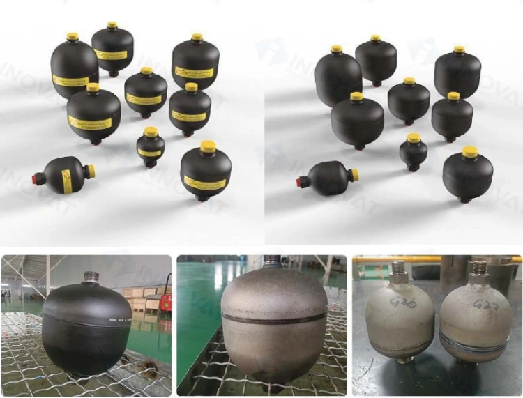 Hydraulic Accumulator Diaphragm Accumulator 0.16L 25MPa Can Replace Bladder Accumulator/Stainless, Carbon Steel Accumulators