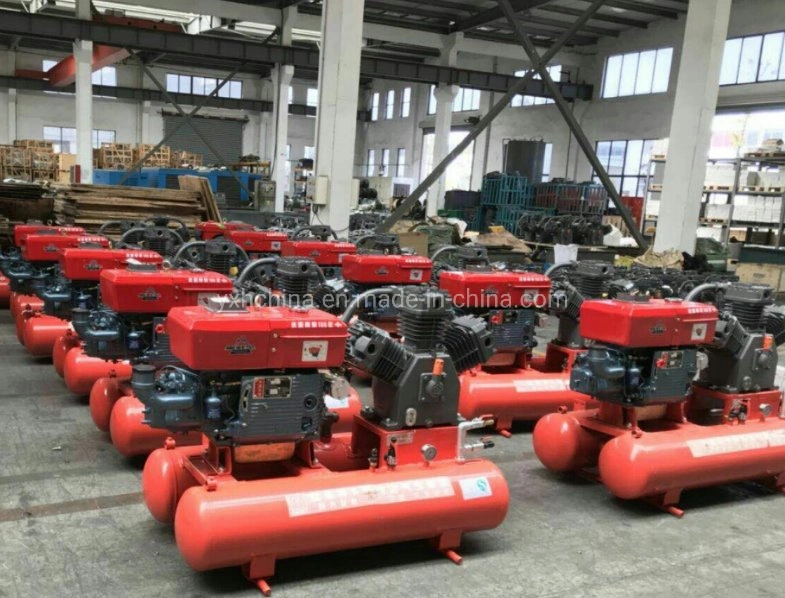 Chinese Good Quality 3.5m3/Min Industrial Small Portable Diesel Piston Driven Air Compressor for Sale