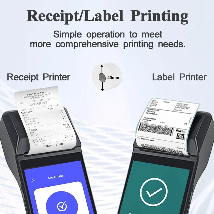 POS Manufacturer Android 11 Touch Screen Smart POS Terminal Receipt Printer Handheld POS Systems (Z300P)