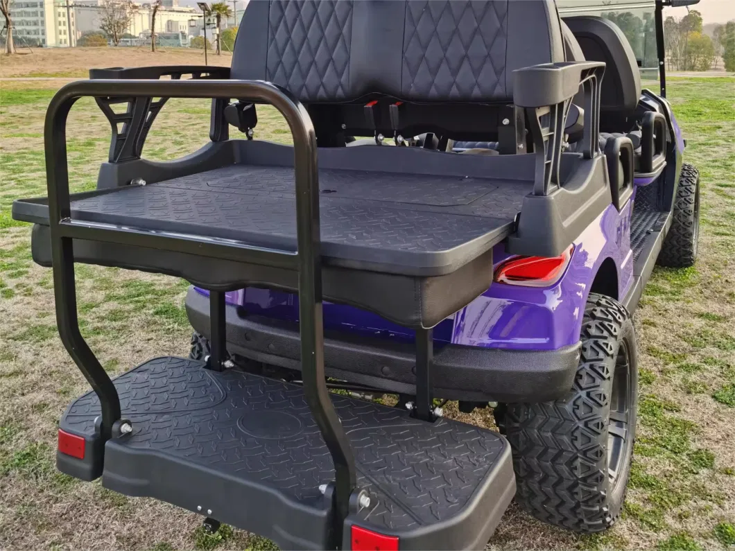 Green Power Golf Electric Car Club Buggy 6 Seater Gas Golf Cart Used in The Park School Airport