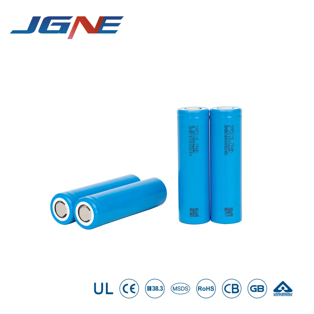 18650-1800mAh-3.2V Lithium Iron Phosphate Battery