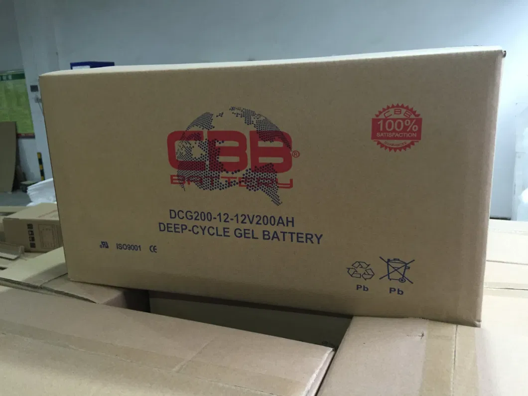 High Quality 6V Deep Cycle Floor Machines Battery / Accumulators 210ah