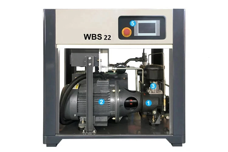 10bar Small Oil Injected Air Compressor for Sale in China